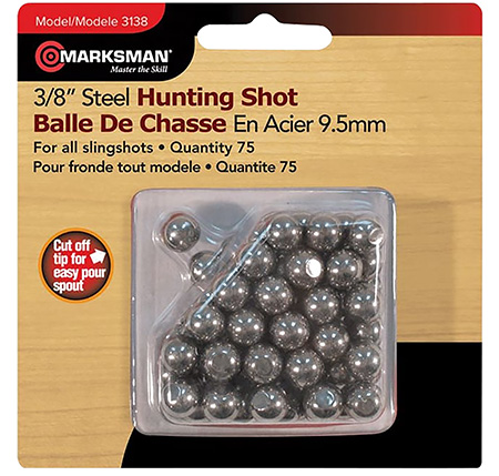 MRK 3138     MARKSMAN STEEL SHOT 3/8OZ          75