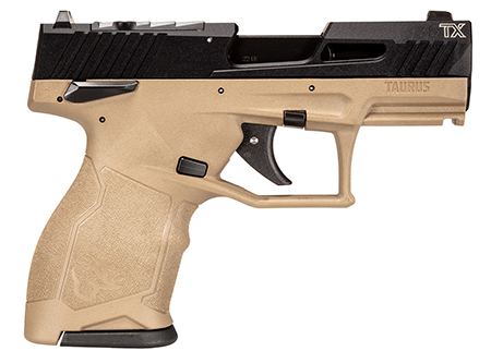 TAURUS TX22C MS 22LR 3.6" 13RD FDE