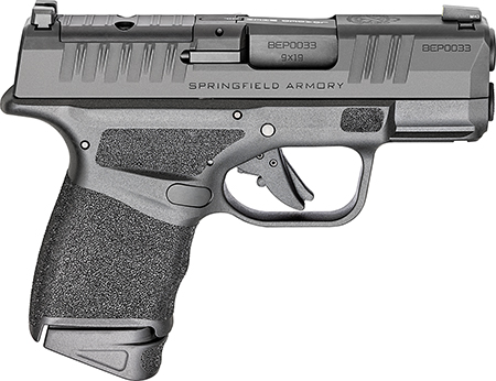 Springfield Hellcat 9mm 3" Black Optic Ready 2x10rd mags; U-Dot Tritium Sight