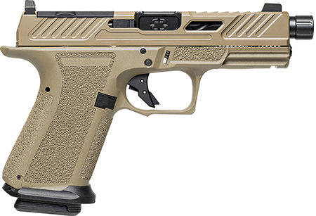 SHDW MR920 ELTE 9MM FDE 4.5" THR BLK