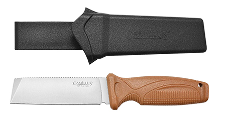 CAMILLUS SWEDGE 8.75" TAN W/SHEATH