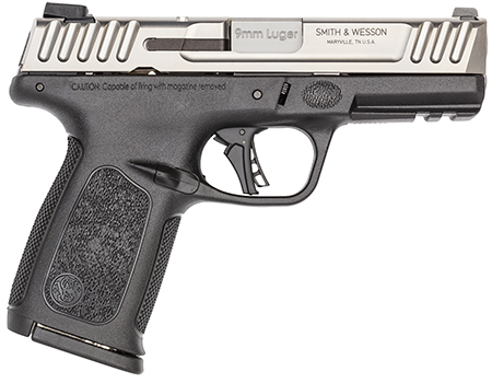 S&W SD9 2.0 9MM 4" 16RD BLK/SLV