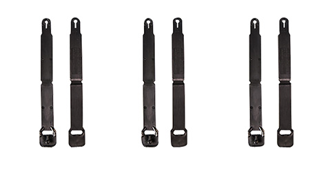 HSGI 91SC12BK SHORT CLIPS        12PK     BLACK