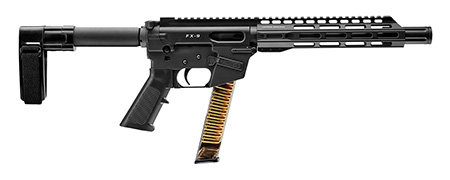 FREEDOM ORDNANCE FX9P10SBM    9MM 10"BRACE 31R