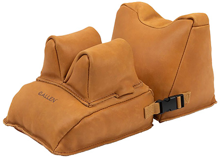 ShootRestCmbo FrntRear Leather LghtBrwn