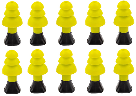 ALLEN ULTRX SILICONE PLUG 5PR YELLOW