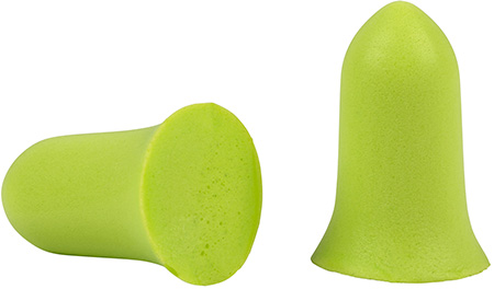 UltrX Tapered Foam Ear Plugs - 25 Pairs Jar - Lime