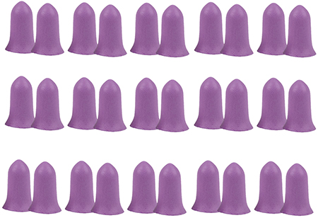 ALLEN ULTRX FOAM PLUGS PURPLE 15PR