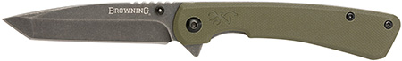 BRN 3220507    KNIFE  BRANDED ROCK FLD TANTO