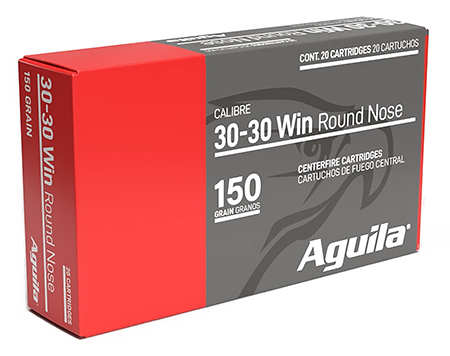 Aguila 30-30 Win. 150gr Soft Point 20/RD