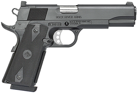 Rock River Arms PS6000 45 ACP 7+1 5" Stainless Chrome Moly Barrel, Black P-img-1