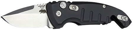 Hogue Knives A01 Microswitch CA Legal Auto Knife Black (1.8" Stonewash)