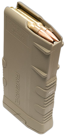 AMEND2 MAG SR-25/AR-10 7.62 FDE MOD-2 20RD