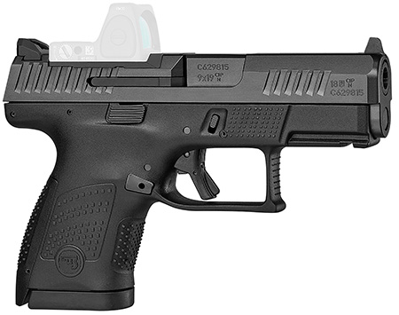 CZ P-10 S OR 9MM 3.5 BLK SUBCOMPACT 10RD