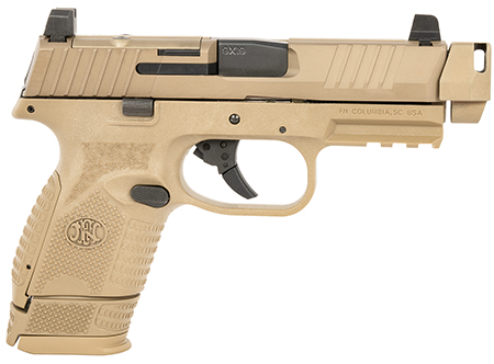 FN 509 Compact MRD FDE 9mm (1)12 & (1) 15 mag