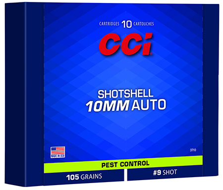 CCI 10MM AUTO 109GR 9 SHOT AMMO 20RD