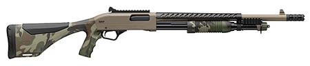 WIN SXP EXT DEF 12GA 18" PG CAMO/FDE