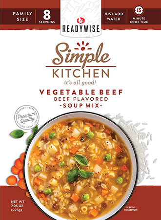 WISE RWSK05-067 6 CT CASE VEGETABLE BEEF SOUP