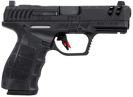 SAR SAR9 GEN 3  COMPACT HGA 9MM 4 IN BBL OPTICS READY NIGHT SIGHTS BLACK 2/15RD MAGS