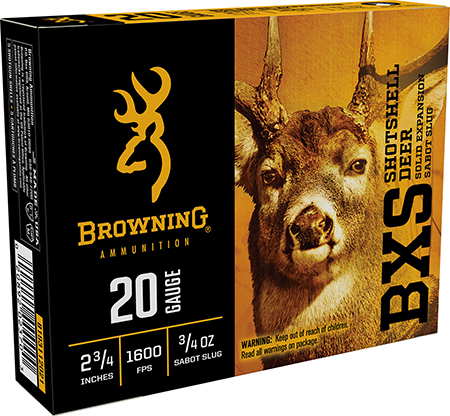 BRNA B193112021 20G 2.75SLG BXS SABOT 3/4OZ   5/20
