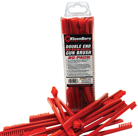 KLEEN BR DBL END NYLON BR BRUSH 20PK