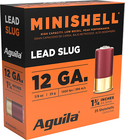 AGUILA MINISHELL 12GA SLUG 25/250