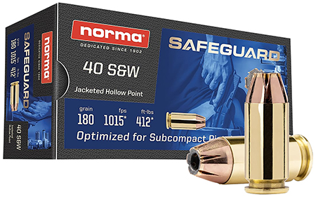 NORMA 801407727 40       180GR JHP SAFEGUARD 50/20