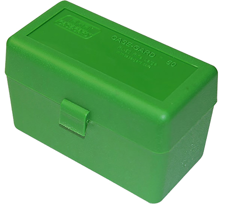 MTM AMMO BOX 50 RD FLIP-TOP 270 WIN 30-06 25-06 GREEN