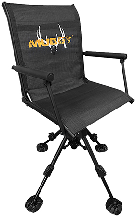 SWIVEL-EASE GROUND SEAT WITH ADJUSTABLE LEGS