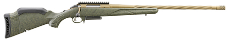 RUGER AMERICAN G2 PRED RFL 30-06SPFD 22" T.B. SPIRAL BBL, GRN SPLTR,BRNT BRNZ 4RD