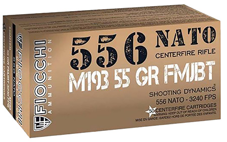 FIOCCHI 556NATO 55GR FMJBT 50/1000