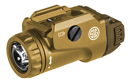 SIG FOXTROT1X WEAPON MOUNTED WHITE LIGHT FDE