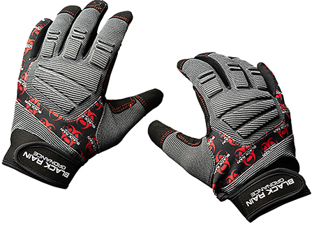BRO TACT-GLOVE-GRY/BLK/RD-L   TACT GLOVE B/G/R  LG