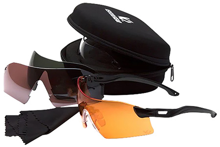 Pyramex VG - Dropzone - Eyewear kit with four interchangeable lenses