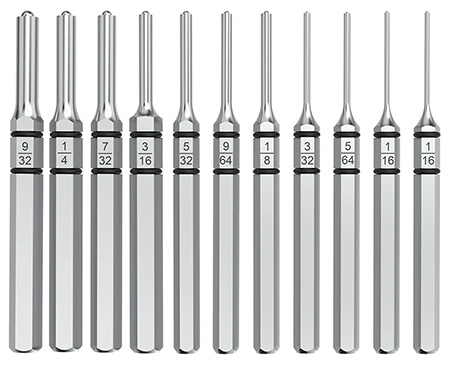REAL AVID ACCU-PUNCH 11PC ROLL PIN