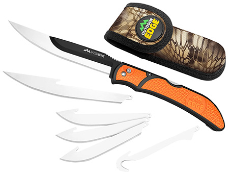Outdoor Edge Razorbone Knife Orange  6 Blades
