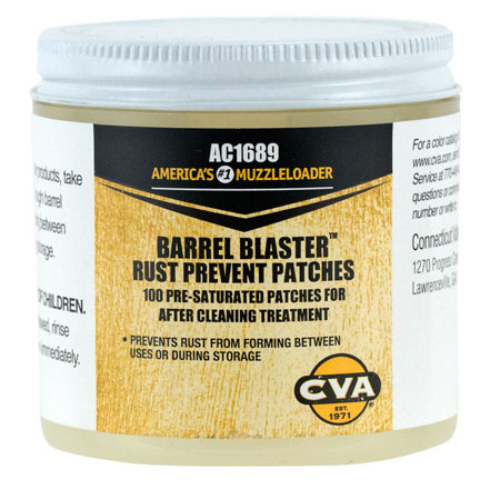 CVA BBL BLASTER RUST PREVENT PATCHES 100PK