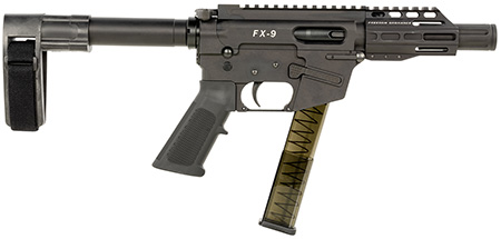 FREEDOM ORDNANCE FX9P4SBM     9MM 4" BRACE 31R