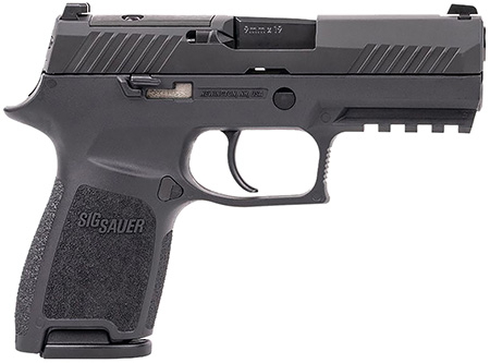 SIG P320 COMPACT 9MM BLK 3.9 SIGLITE OR 15RD