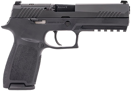 SIG P320 FULL SIZE 9MM BLK 4.7 SIGLITE OR 17RD