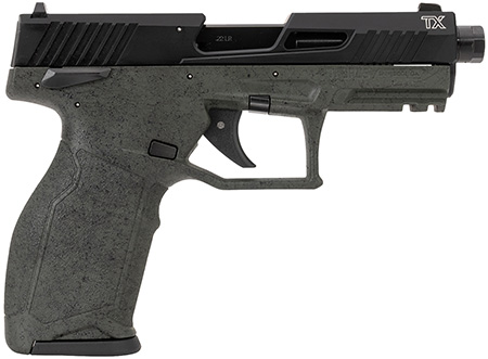 TAURUS TX22 G2 22LR 4.6" 22RD OD/BLK