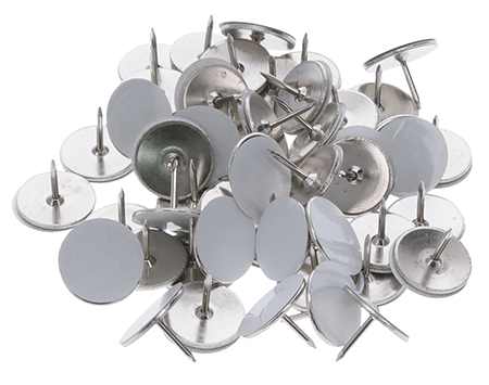 HME RT-50-W        TACK REFLECTIVE TRAIL 50PKWHT