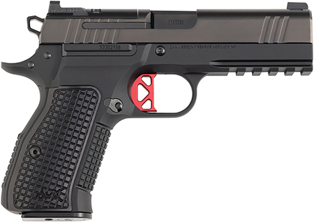 CZ DWX CMPT 9MM 4" OR BLK FRONT RAIL 15RD