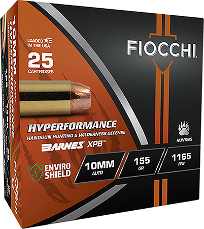FIOCCHI Hyperformance Hunt 10mm 155gr XPB 25/RD