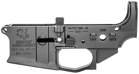 GRIFFIN MK2AL          MK2 AR-15 STRIP AMBI LOWER