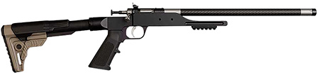 KSA 6061 22LR 16.1" W/RAIL CF TB BLK