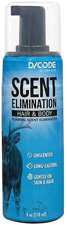 CODE OA1435 HAIR AND BODY FOAMING SCENT ELIMINATOR