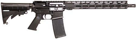 ATI MILSPORT 300BO 16" flat top aluminum rec. ATI MILSPORT300BO 16" flat top aluminum rec. 15"Mlok forend colapsable stock 30 rd mag