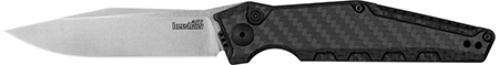 KERSHAW LAUNCH 7 CARBON FIBER HANDLE MAGNACUT MAGNACUT STONEWASHED BLADE, PUSH BUTTON AUTO