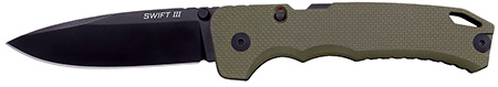 COLD STEEL SWIFT III  4in BLADE  G-10 FDE HANDLE FOLDING